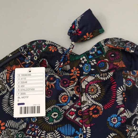 NWT Anthropologie Fei Primula peplum blouse, sz 0 - Picture 4 of 5